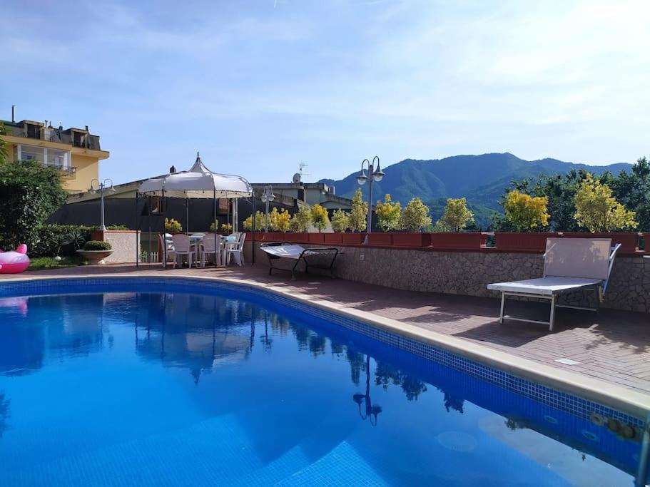 Villa Elvira Pellezzano Bagian luar foto